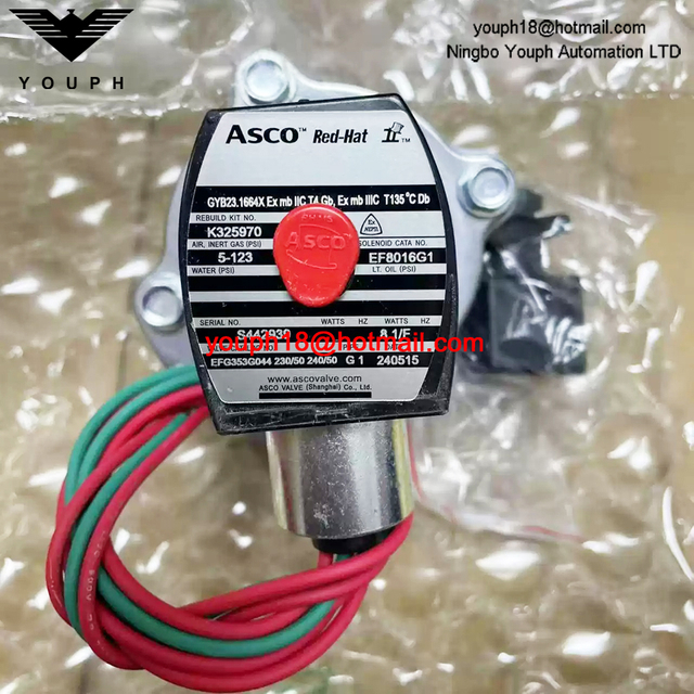 EFG353G044 230/50 ASCO G1 Ex-Proof Solenoid Valve Pulse Valve