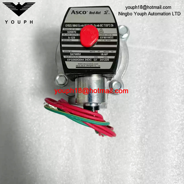 EFG353G044 24DC ASCO G1 Explosion-Proof Solenoid Valve Pulse Jet Valve
