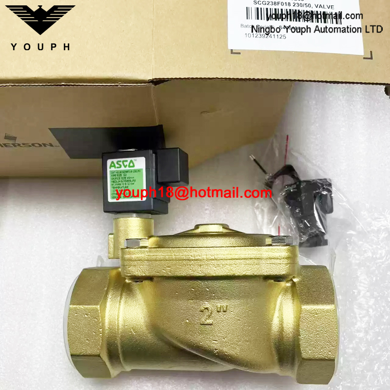 SCG238F018 230/50 ASCO G2 Solenoid Valve