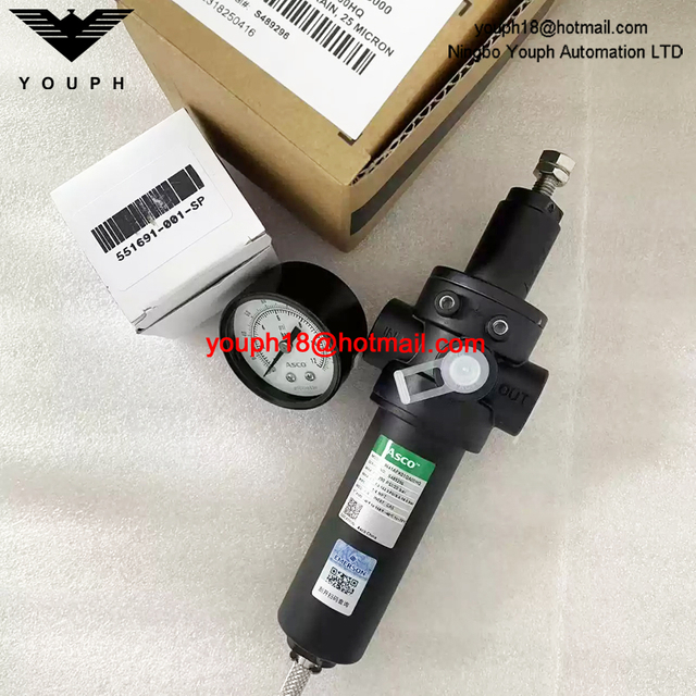 8641APK01QA00HQ ASCO 1/4NPT Air Filter Regulator