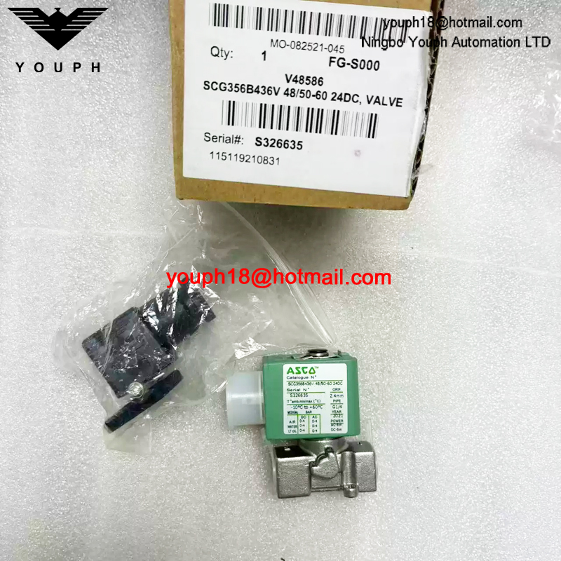 SCG356B436V 24DC ASCO G1/4 Solenoid Valve