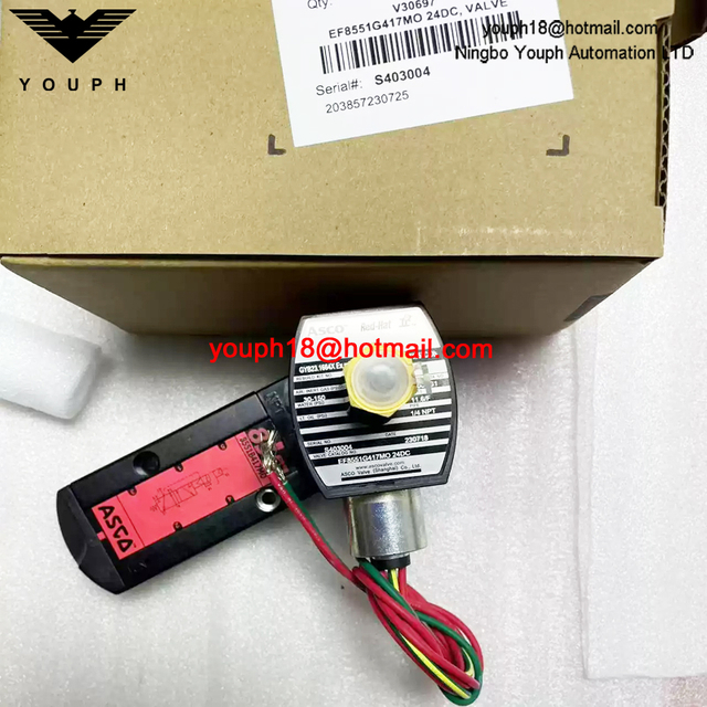 EF8551G417MO 24DC ASCO 1/4NPT Explosion-Proof Solenoid Valve