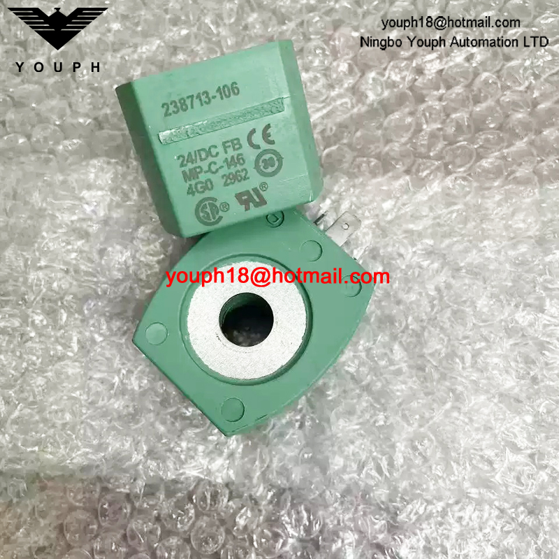 238713-106 ASCO3 Pulse Valve Coil 24VDC 22.6W
