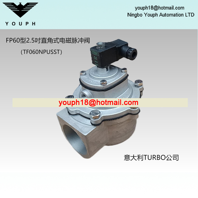 Italy Turbo FP60 TF060NPUSST 2.5" Threaded Diaphragm Pulse VALVE