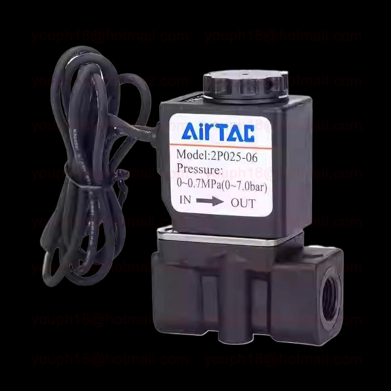 Airtac 2P025-06 Normally Closed 2-Way Solenoid Valve
