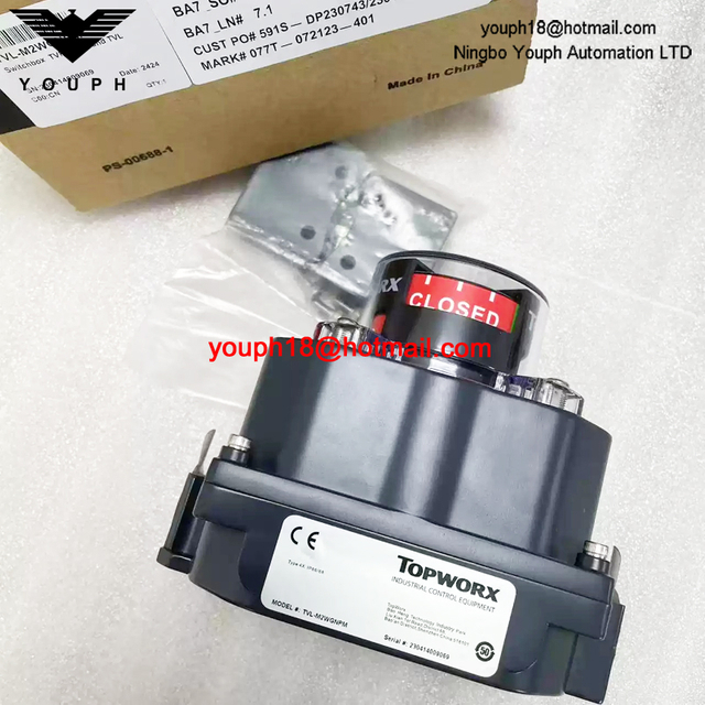 TVL-M2WGNPM Emerson TOPWORX 1/2NPT Limit Switch