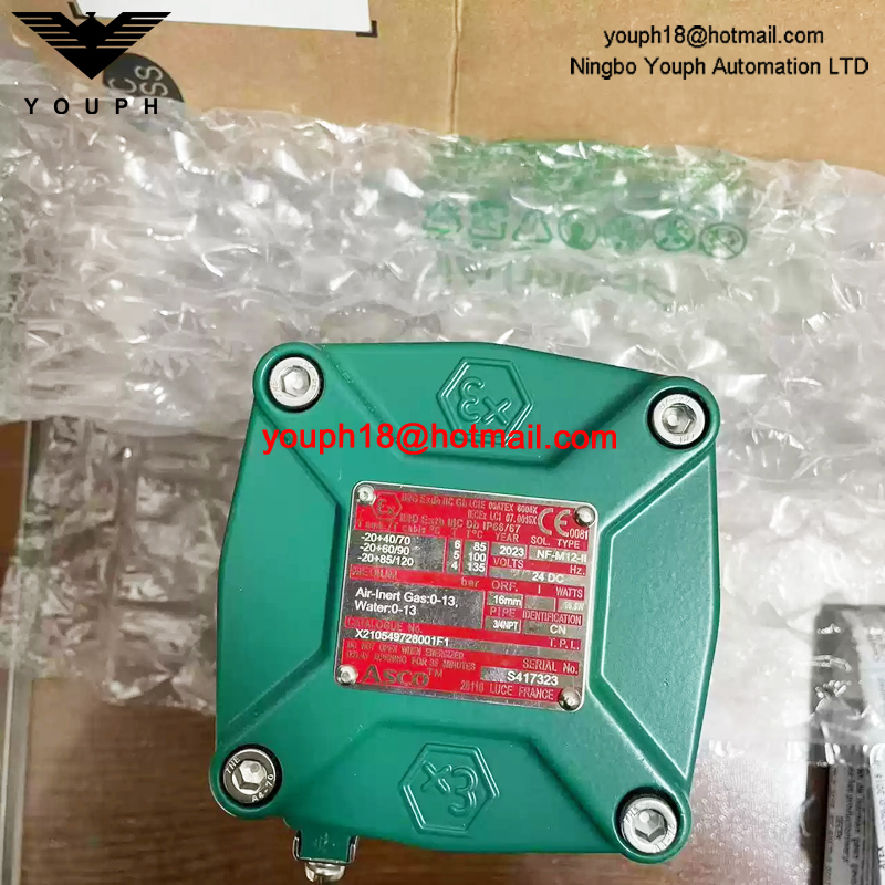 X210549728001F1 ASCO 3/4NPT Explosion-Proof Solenoid Valve