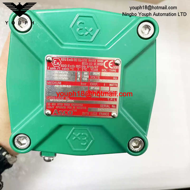 NFG353A044 24DC ASCO G1 Explosion-Proof Solenoid Valve