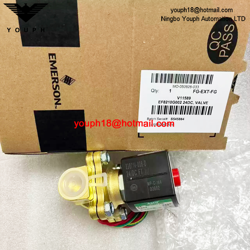 EF8210G002 24DC ASCO 1/2NPT Explosion-Proof Solenoid Valve