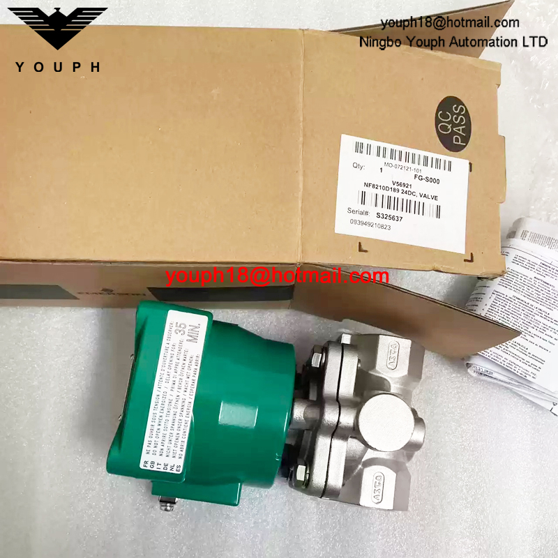 NF8210D189 24DC ASCO 1NPT Ex-Proof Solenoid Valve
