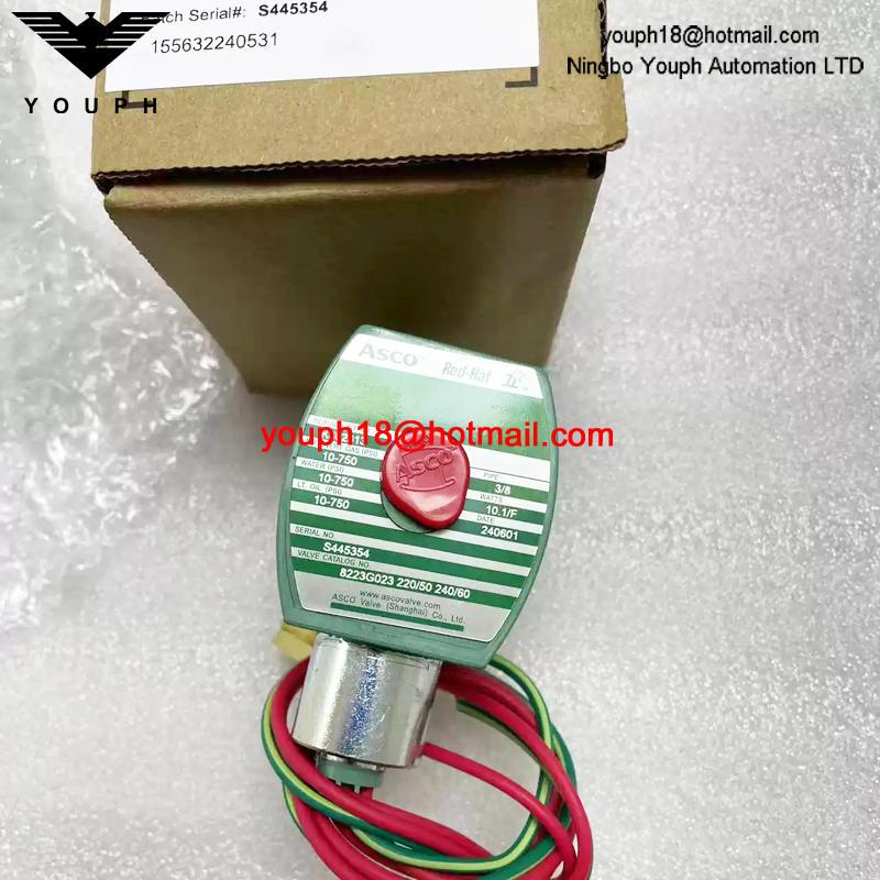 8223G023 220/50 ASCO 3/8NPT Electromagnetic Valve