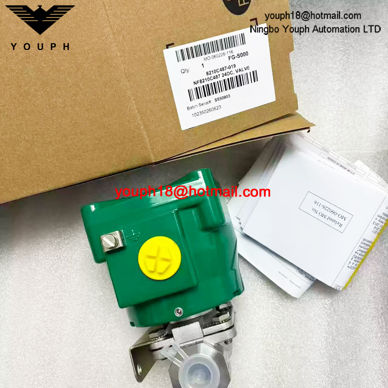 NF8210C487 24DC ASCO 1/2NPT Explosion-Proof Solenoid Valve