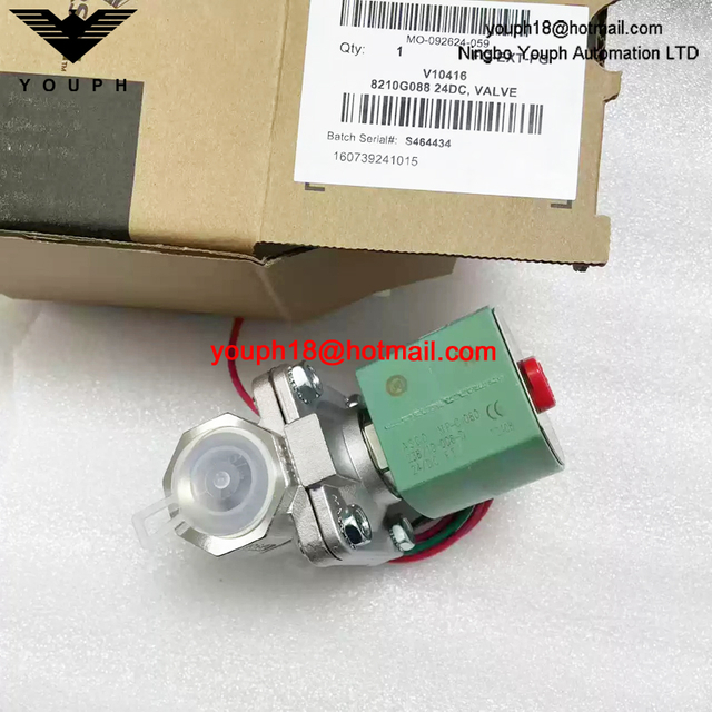 8210G088 24DC ASCO 3/4NPT Stainless Steel Electromagnetic Valve