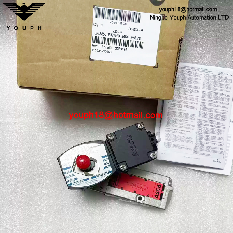 JPIS8551B321MO 24DC ASCO 1/4NPT Explosion-Proof Solenoid Valve