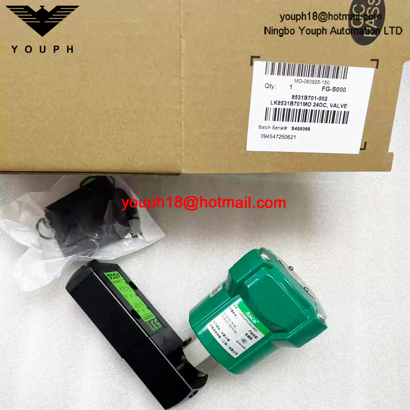 LK8531B701MO 24DC ASCO 1/4NPT Ex-Proof Solenoid Valve