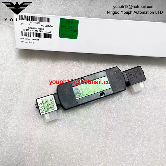 SCG531C002MS 24DC ASCO G1/4 Solenoid Valve