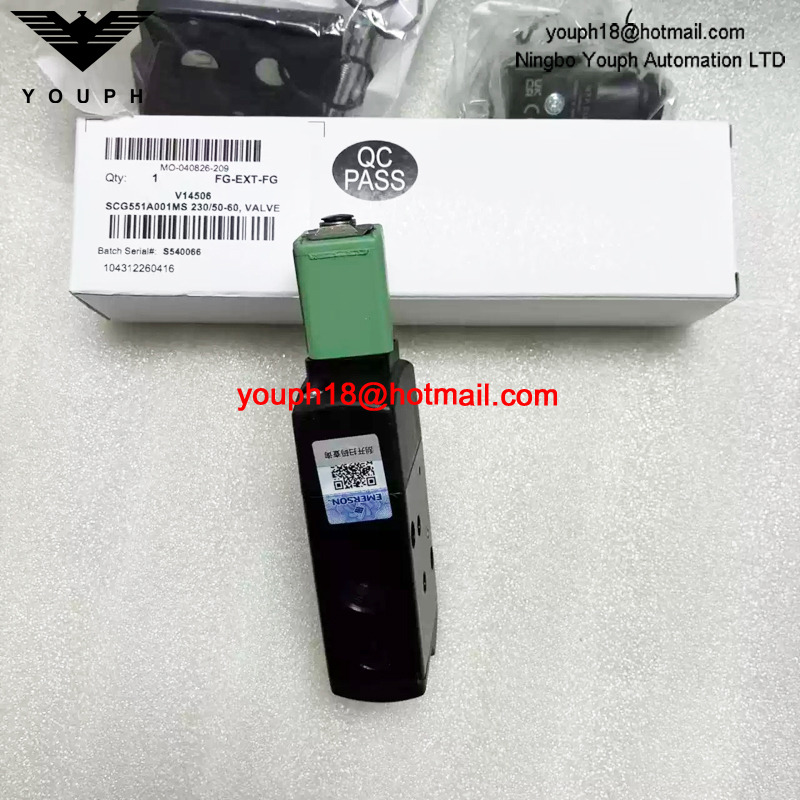 SCG551A001MS 230/50 ASCO G1/4 Solenoid Valve
