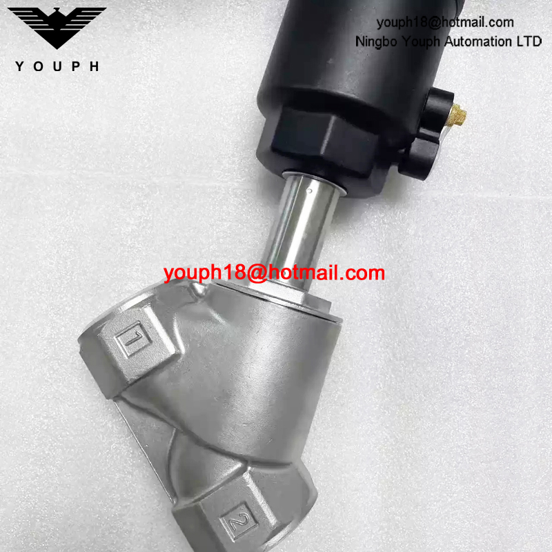 E290A083 ASCO G1 1/2(DN 40) Pneumatic Angle Seat Valve