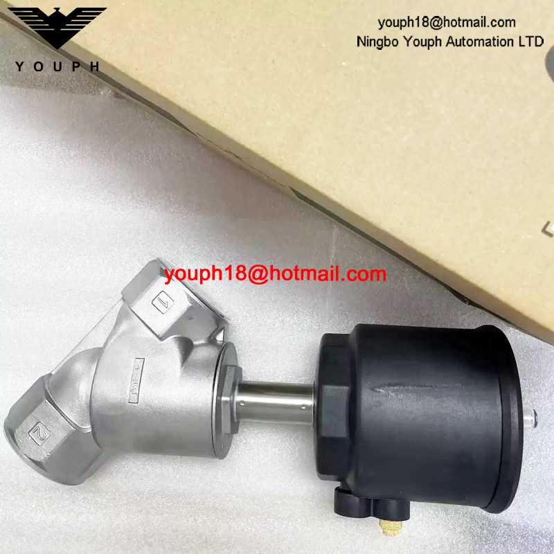 E290A068 ASCO G2(DN 50) Pneumatic Angle Valve