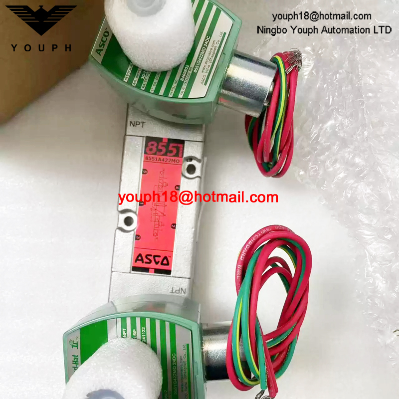 8551G422MO 24DC ASCO 1/4NPT Solenoid Valve