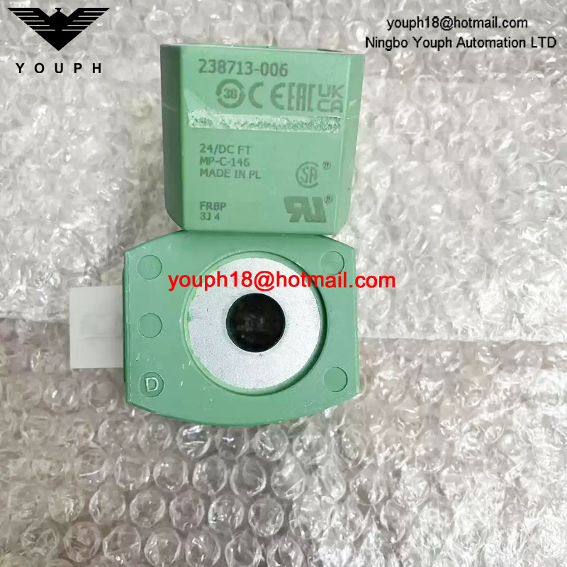 SCG353G047 238713-006 ASCO Solenoid Valve SCG353G047 24DC Solenoid Coil