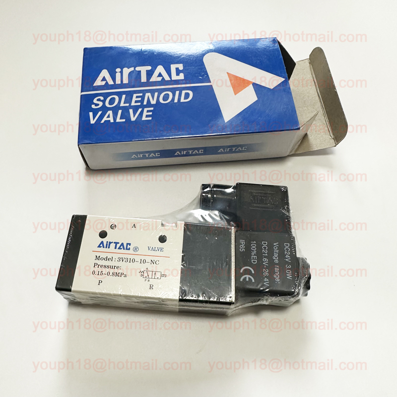 Airtac 3V310-10 G3/8" 3V Series 220VAC 24VDC Solenoid Valve