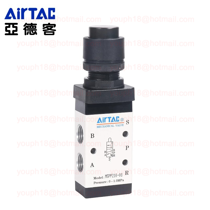 Airtac M5Y210-06 G1/8" 5/2-way M5 Series Lever Type Y Control Valve