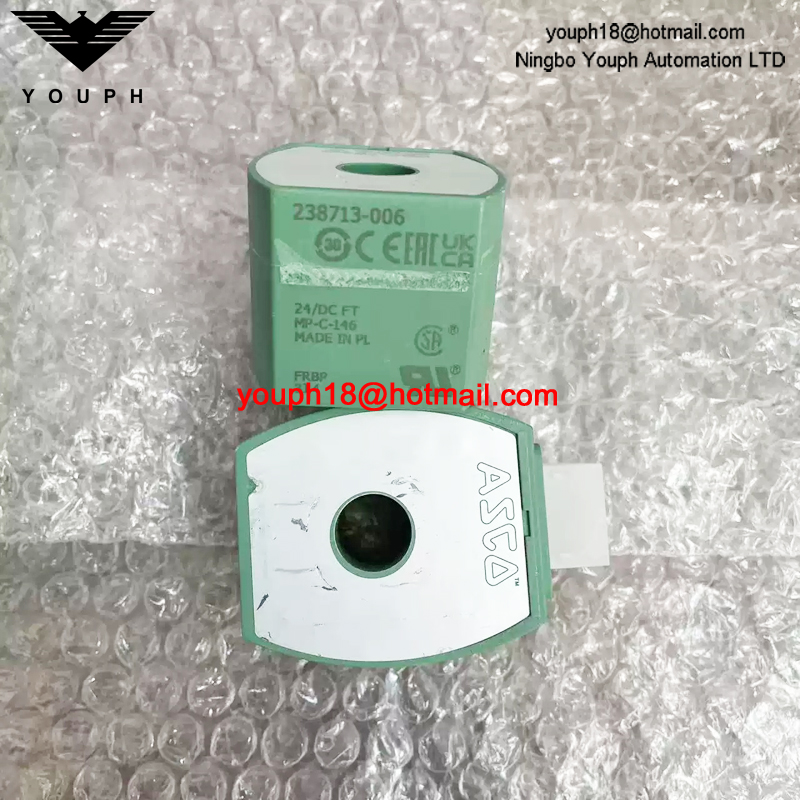 238713-006 ASCO Solenoid Valve SCG353G047 24DC Solenoid Coil