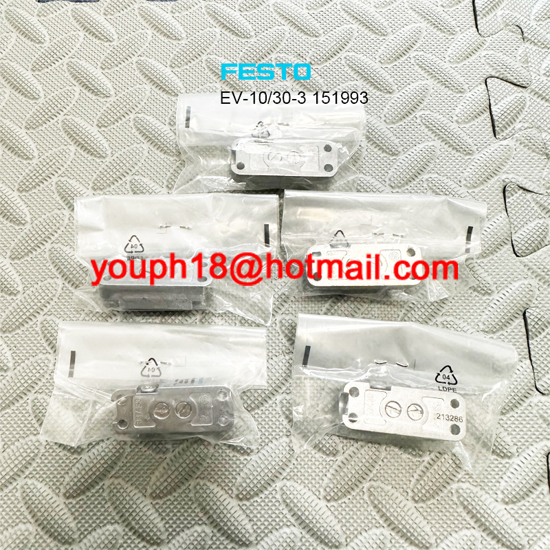 Festo EV clamping module package and label view