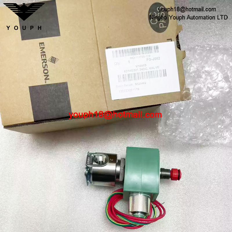 8314G301 24DC ASCO 1/4NPT Solenoid Valve