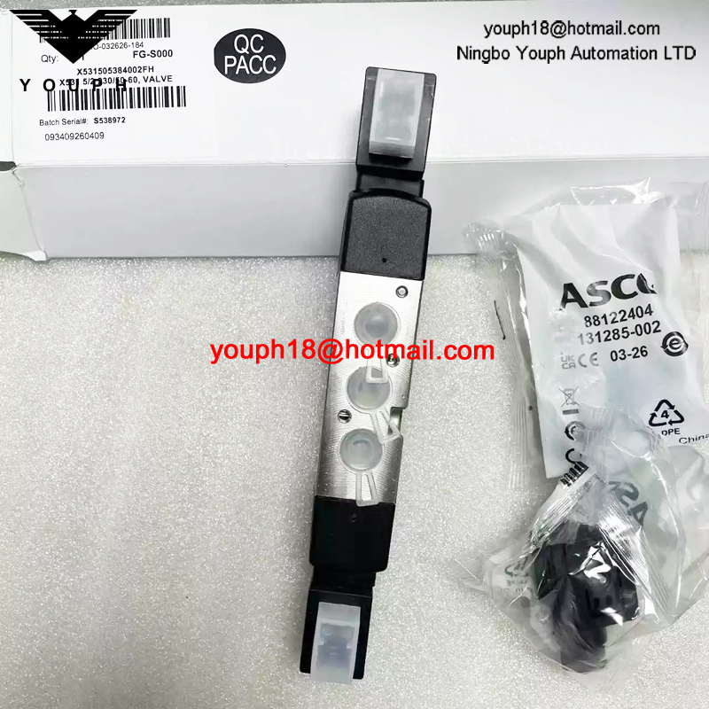 X531505384002FH ASCO G1/4 X531 5/2 230/50-60 Electromagnetic Valve