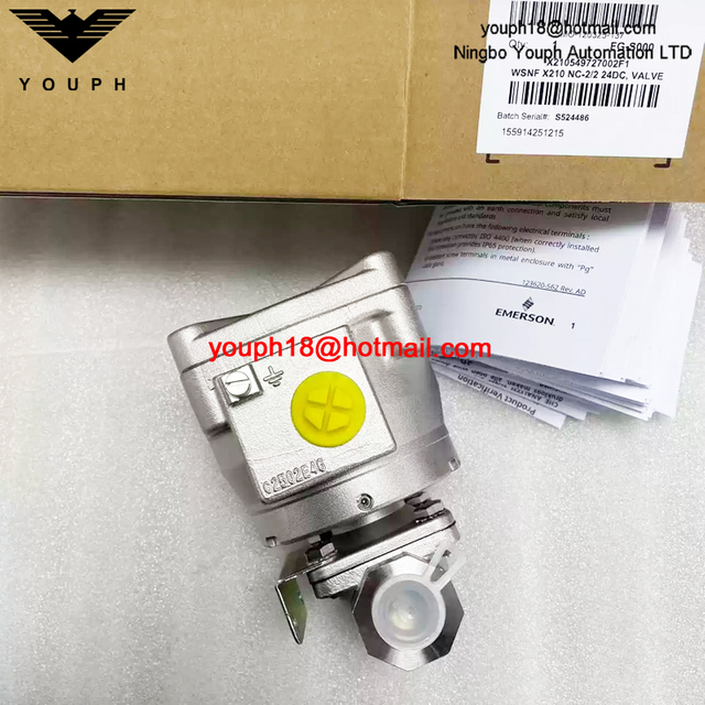 X210549727002F1 ASCO 1/2NPT Ex-Proof Solenoid Valve