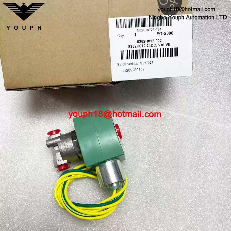8262H012 24DC ASCO 1/8NPT Solenoid Valve