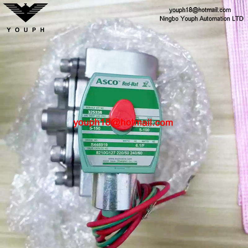 8210G127 220/50 Asco 1 1/2NPT Electromagnetic Valve