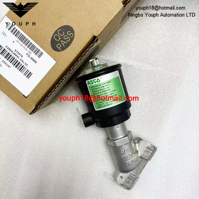 E290A394VI ASCO G3/4(DN 20) Air Operated Angle Seat Valve