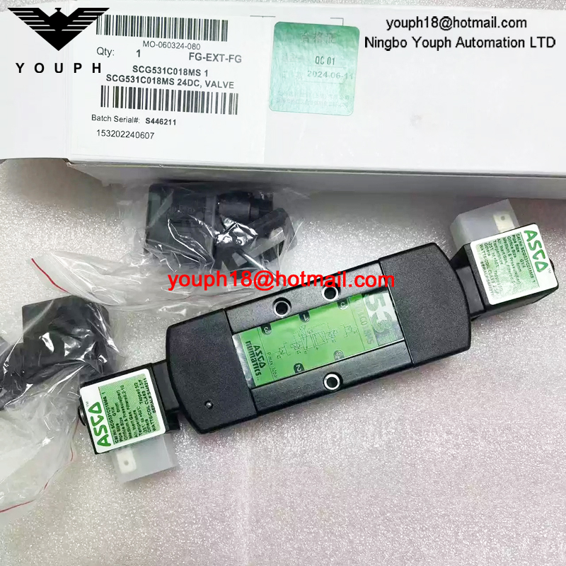 SCG531C018MS 24DC ASCO G1/4 Solenoid Valve