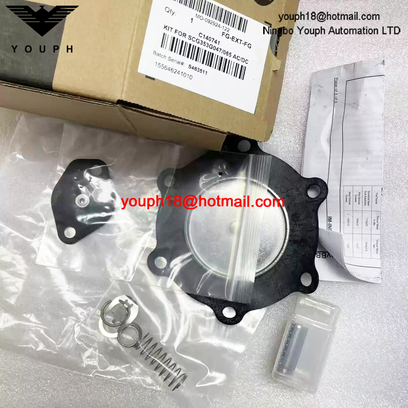 C140741 ASCO KIT FOR SCG353G047/065 AC/DC Pulse Valve Maintenance Kit