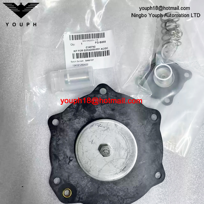 C140742 ASCO KIT FOR G353G050/051 Pulse Jet Valve Rebuild Kit
