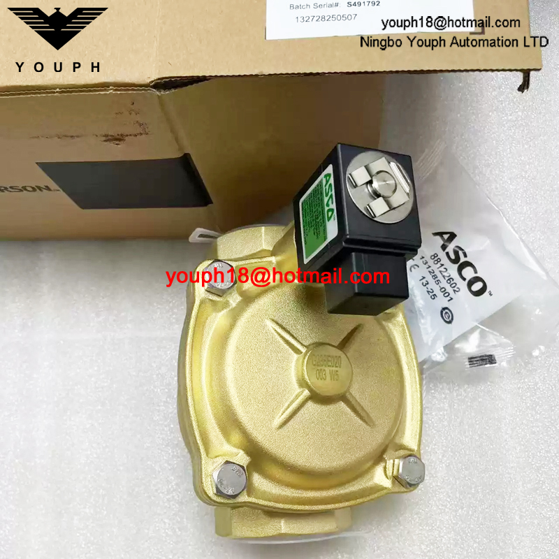 SCG238E020 230/50 Asco G1 1/2 Normally Open Solenoid Valve