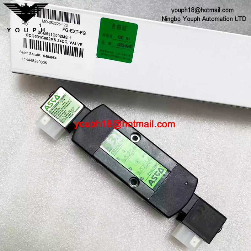 SCG531C002MS 24DC ASCO G1/4 Solenoid Valve