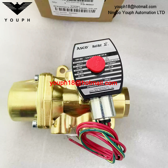 EF8344G074 220/50 ASCO 1/2NPT Explosion-Proof Solenoid Valve