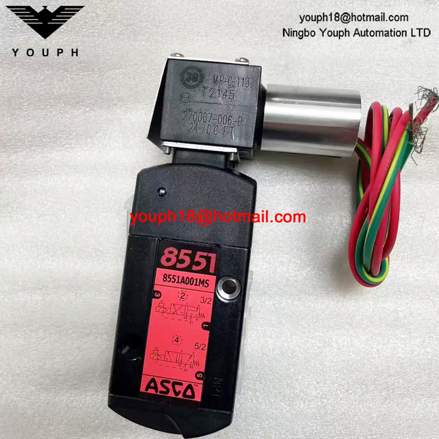 EF8551A001MS 24DC ASCO 1/4NPT Electromagnetic Valve
