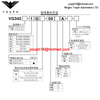 VGA342R VG342-5DZ-4DZ-3DZ-5G-4G-3G-04A-06A-10A SMC Solenoid Valve