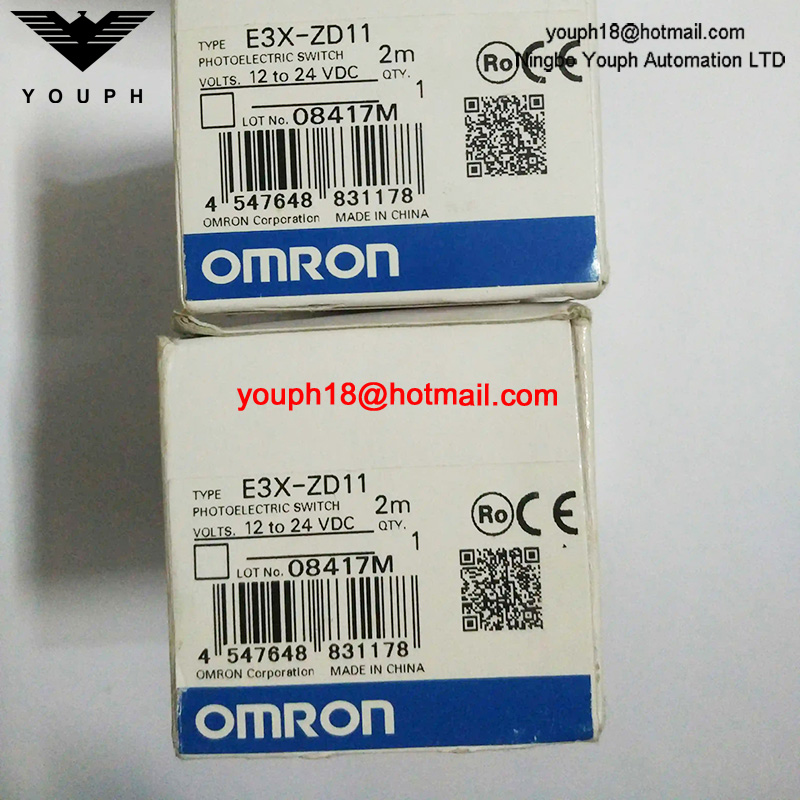 E3X-ZD11 Omron Fiber Optic Amplifier