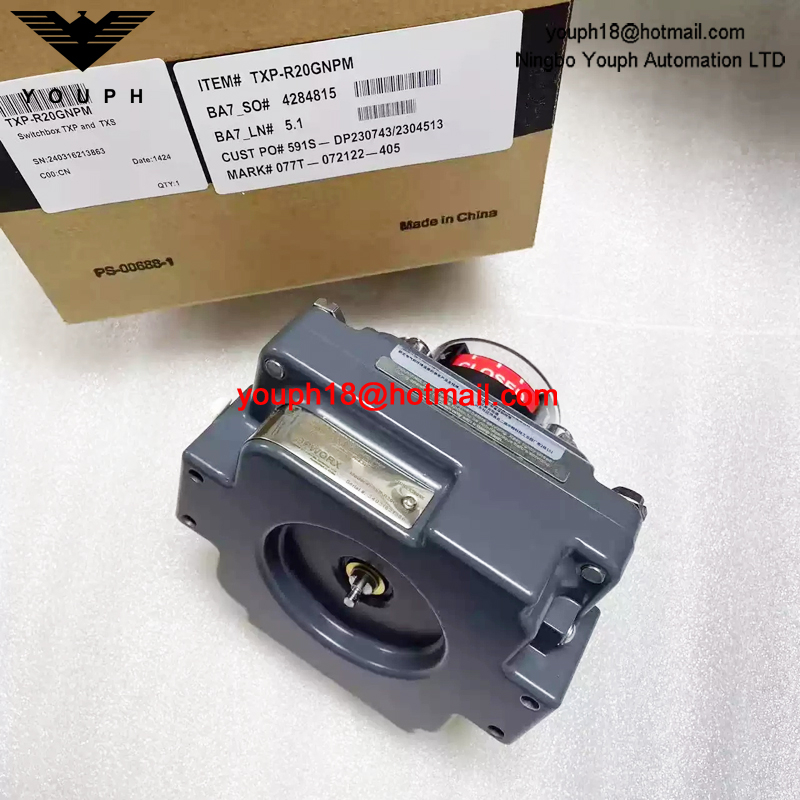 TXP-R20GNPM Emerson TOPWORX 1/2NPT Limit Switch