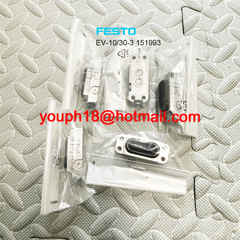 Festo EV-10/30-3 pneumatic clamping module side view