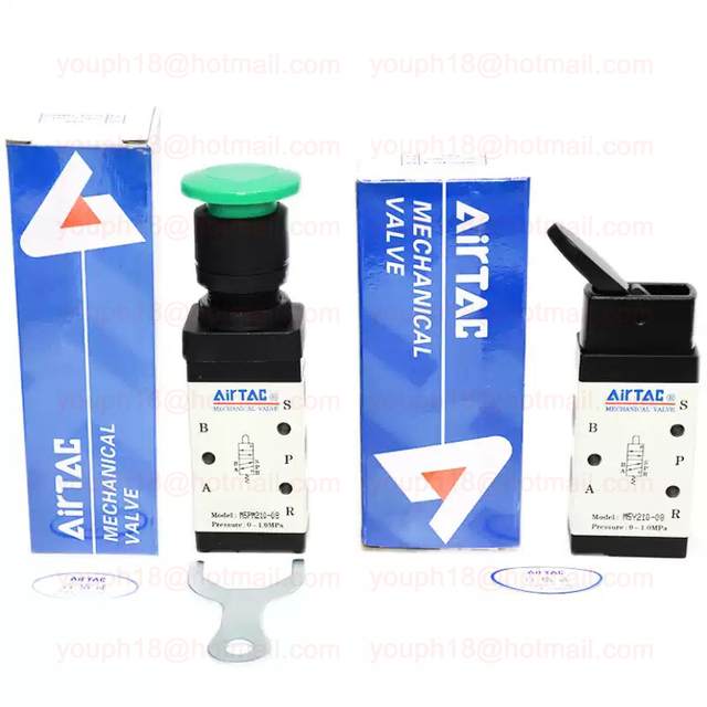 Airtac M5HS210-06 G1/8" M5 Series Mechanical Pneumatic Valve