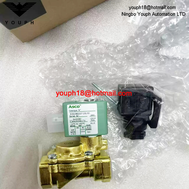 SCE238D007 230/50 ASCO G1/2 0.3-16bar Solenoid Valve