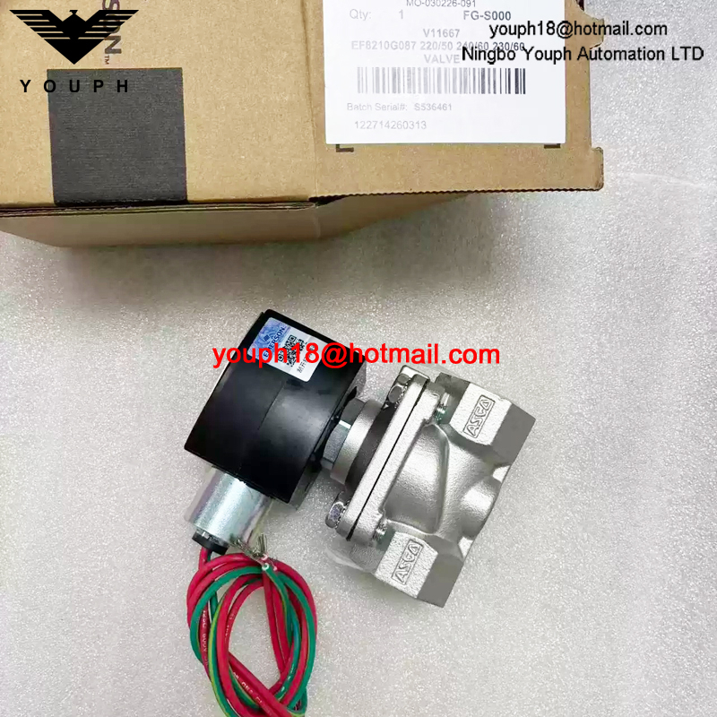 EF8210G087 220/50 ASCO 1/2NPT Explosion-Proof Solenoid Valve