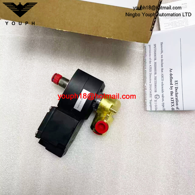 JPIS8317B307 24DC ASCO 1/4NPT IS Explosion-Proof Solenoid Valve